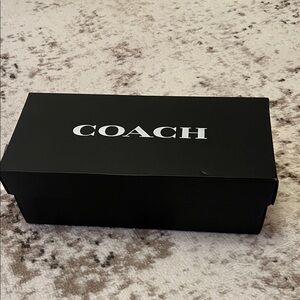 Coach Black Box with White Logo